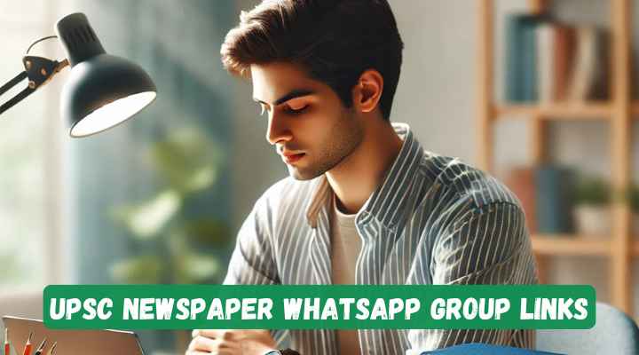 UPSC Newspaper Whatsapp Group Links