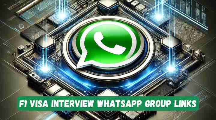 F1 Visa Interview Whatsapp Group Links