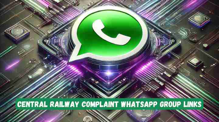 Central Railway Complaint Whatsapp Group Links