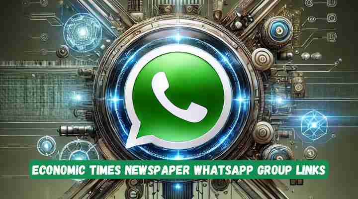 Economic Times Newspaper Whatsapp Group Links