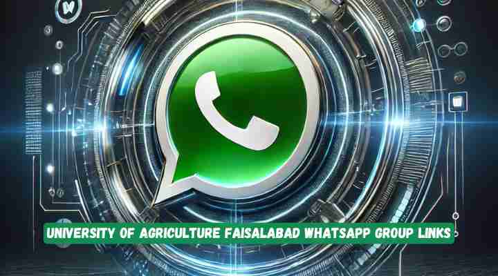 University Of Agriculture Faisalabad Whatsapp Group Links